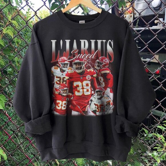 L'Jarius Sneed L'Jarius Sneed Shirt Kansas City Football Shirt Oversized Sport - Picture 1 of 2